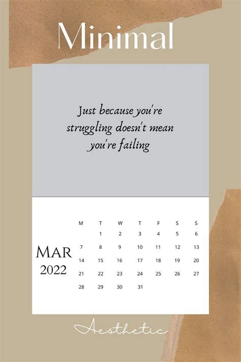 Inspirational Quotes Desk Calendar 2022
